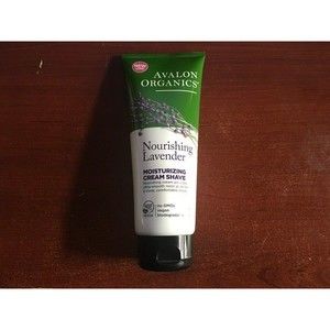 Avalon Organics Nourishing Lavender  Moisturizing Cream Shave 8oz - NEW